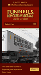 Mobile Screenshot of funnellsremovals.com